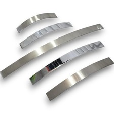 Maniglie per Mobili Armadi Manigliette Piatte Acciaio Lucido Satinato