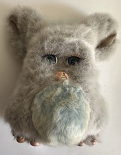 RARO EMOTO-TRONIC GRIGIO FURBY OCCHI BLU 59294 HASBRO TIGER 2005 NON TESTATO