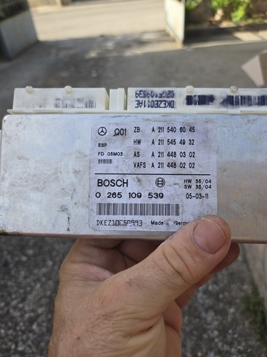 Sistema abs sbc mercedes - sistema, 211