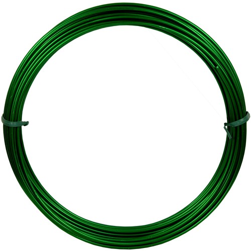 Filo alluminio tondo verde 2 - tondo,