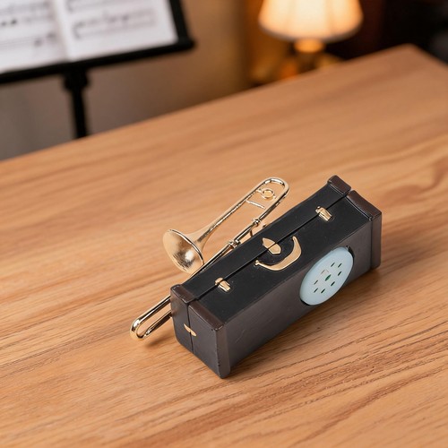 Scatola trombone musicale con - musicale,