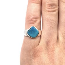 Anello in argento 925 turchese