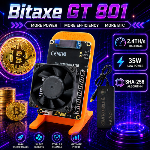 Bitaxe 801 4th - bitaxe, miner