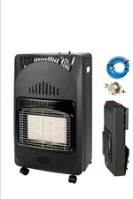 Stufa a Gas GPL infrarossi Pieghevole Amc + Regolatore di pressione 15 kg.