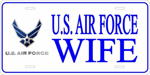 Air force moglie targa - us,