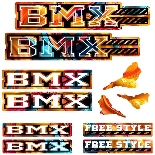 L343 kit adesivi - kit, bmx