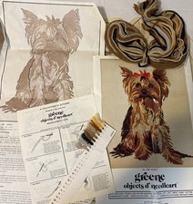 Yorky Crewel Kit RARO Vintage