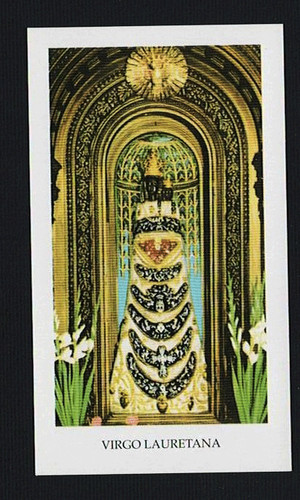 Santino holy card madonna - card, egim