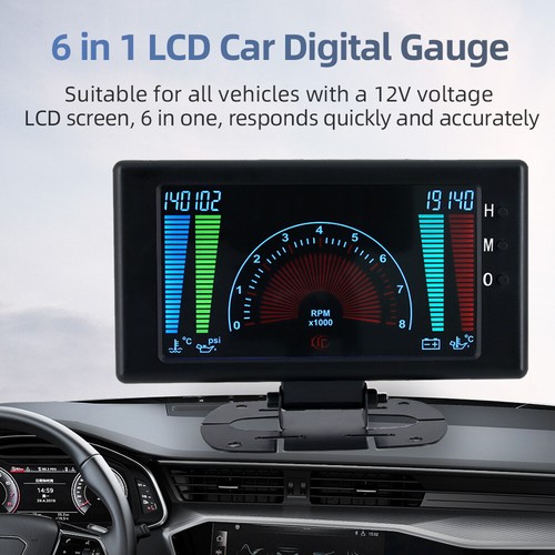 Lcd digitale auto acqua - 6,