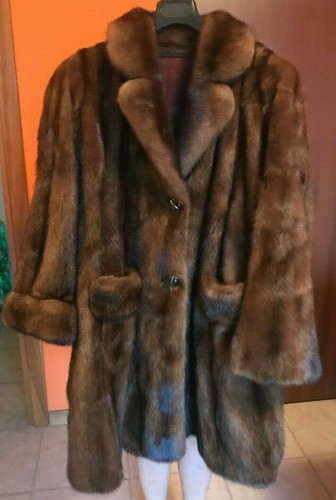 Cappotto visone pelliccia - cappotto,