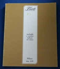 CATALOGO D'ASTA ANNI 80 - MEDAGLIE E MONETE ITALIANE ED ESTERE 