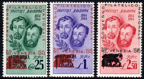 Italia 1945 fratelli bandiera - italia,