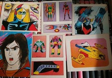 Goldrake 6 Adesivi Lotto