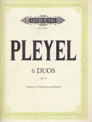 Easy duos ignaz joseph - easy, op.8,