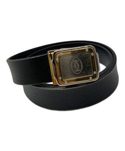 Cartier cintura pelle nero - cintura, pelle,