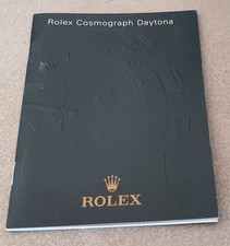 Libretto Rolex Daytona Booklet