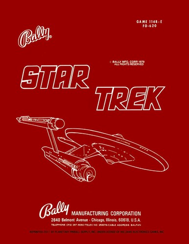 Star trek flipper manuale - star,