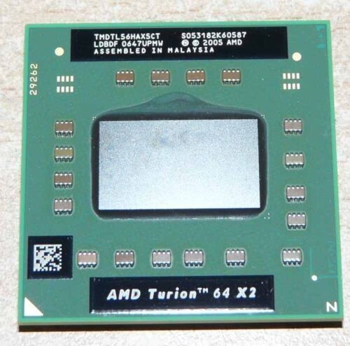 Cpu amd turion tl - x2, tl-56