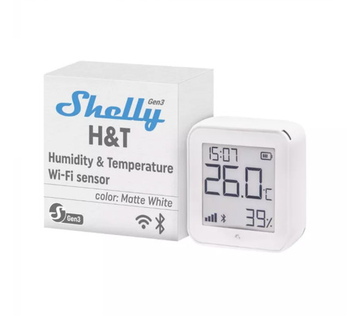 Shelly gen3 bianco sensore - h&t, bianco,sensore