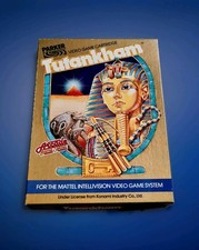 Videogioco Mattel Intellivision TUTANKHAM Parker Brothers completo (raro) ottime condizioni