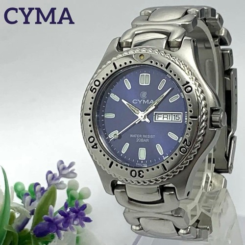Cyma 711 quartz watch - cyma, 20bar