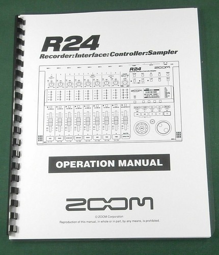 Zoom r24 manuale - zoom,
