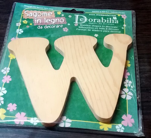 Lettere alfabeto legno - lettere, in