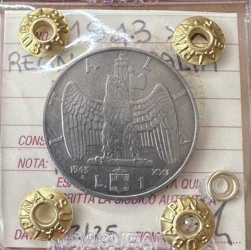 Regno italia impero - 1, lira