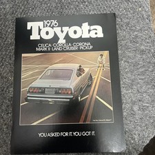 1976 Toyota Brochure Celica