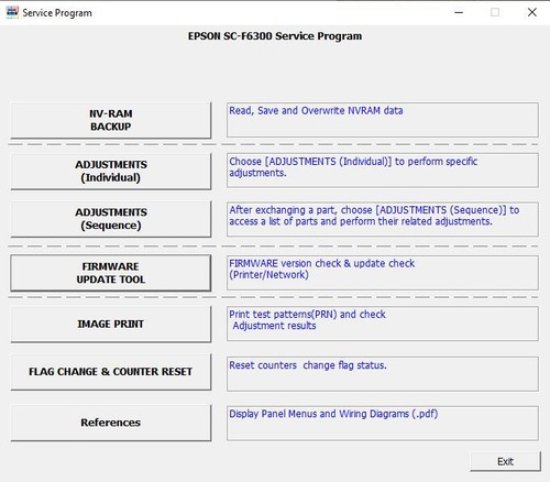Service app epson f6300 - app,
