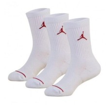 CALZE JORDAN BAMBINO CUSHIONED WHITE 27/35 UJ0010 001 ORIGINALI