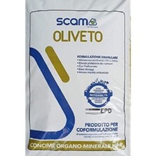 Concime OLIVETO granulare ANTI ALTERNANZA olivo organico minerale 25 kg SCAM