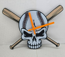 Orologio da baseball teschio