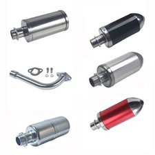 Tubo di scarico con marmitta per Honda GX160 GX200 Predator 212cc 196cc CT200U nuovo