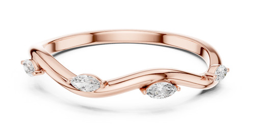 Anello design elegante - anello, di