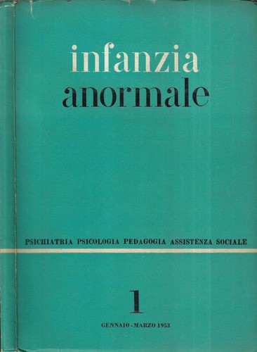 Infanzia anormale 1 - n.,