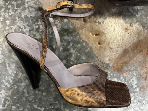 Sandali gucci vintage tacco - sandali,