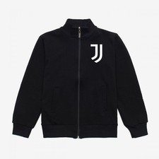 Juventus Tuta Felpa e Pantaloni Nero Collezione Core Stagione 2020/21 Bambino