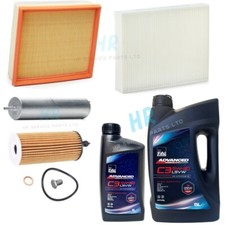 KIT TAGLIANDO COMPLETO 6L FAI OLIO E TUTTI I FILTRI PER BMW 316d 318d F30 F80 2012-2018