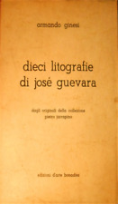 Ginesi,Armando. - Dieci litografie di José Guevara dagli originali della collezi