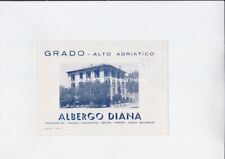 pieghevole con interni arredo ALBERGO HOTEL DIANA GRADO smolars ed. trieste
