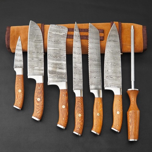 Set coltelli chef damaschi - set,
