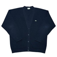 Cardigan vintage Lacoste lana