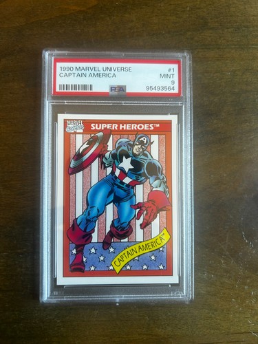 1990 marvel universe capitan - 1990,