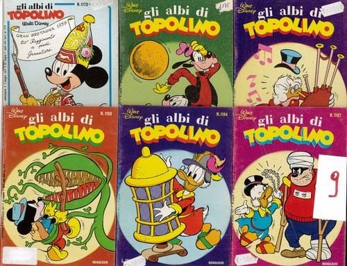 Topolino albi fumetti - topolino, 6