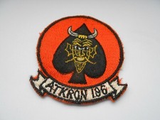 attack  squadron ATKRON 196 USN   small cloth patch 