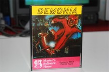 DEMONIA MSX Italian Version Horror Game Microids Ghost n Goblins ULTRA RARE 1987
