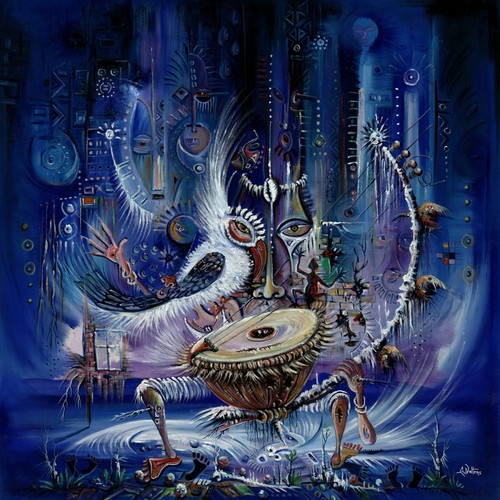Kora player iii - kora, -giclée