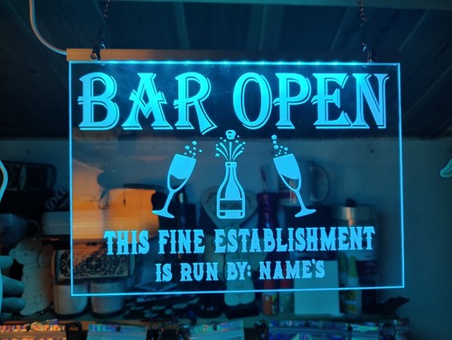 Insegna bar personalizzata - insegna,