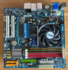 Gigabyte GA-MA785GM-US2H AM2+/AM3 scheda madre + Athlon 5050e + 2 GB di RAM